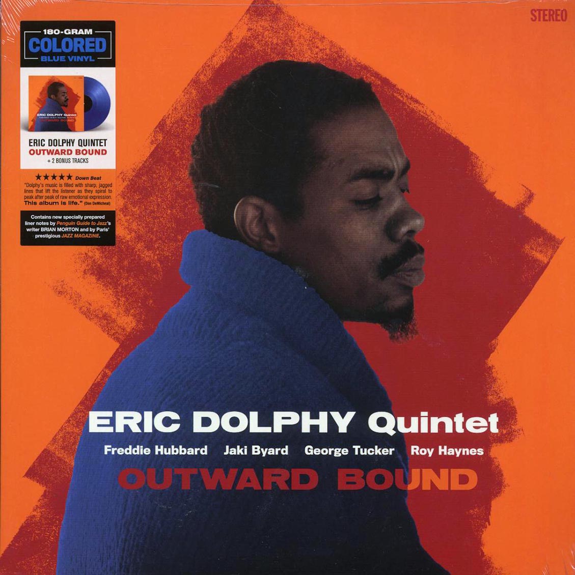 Eric Dolphy Quintet - Outward Bound (+2 bonus tracks) (ltd. ed.) (180g) (blue vinyl) [New Vinyl Record LP]