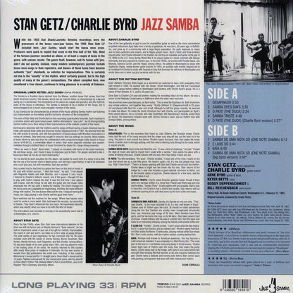 Stan Getz, Charlie Byrd - Jazz Samba (+2 bonus tracks) (ltd. ed.) (180g) [New Vinyl Record LP]
