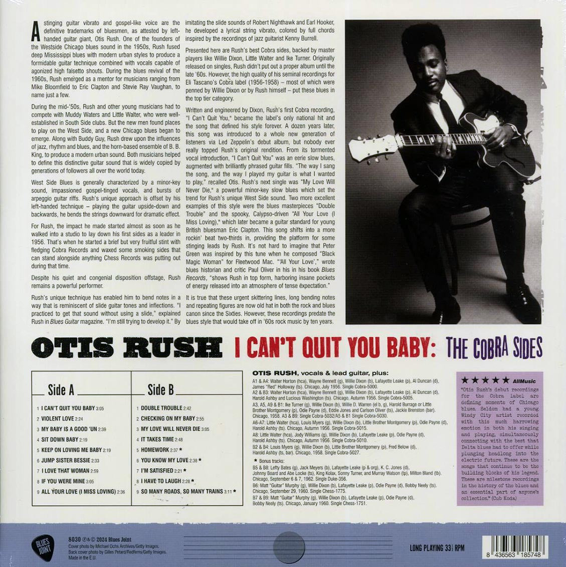 Otis Rush - I Can't Quit You Baby: The Cobra Sides (+6 bonus tracks) (ltd. ed.) (180g) [New Vinyl Record LP]