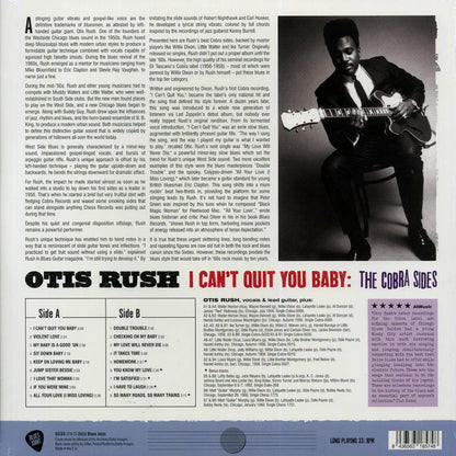 Otis Rush - I Can't Quit You Baby: The Cobra Sides (+6 bonus tracks) (ltd. ed.) (180g) [New Vinyl Record LP]