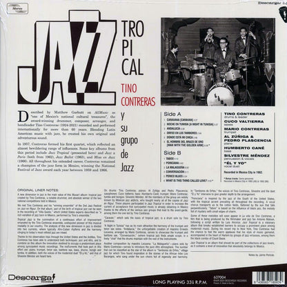 Tino Contreras Y Su Grupo - Jazz Tropical (+2 bonus tracks) (ltd. ed.) (180g) [New Vinyl Record LP]