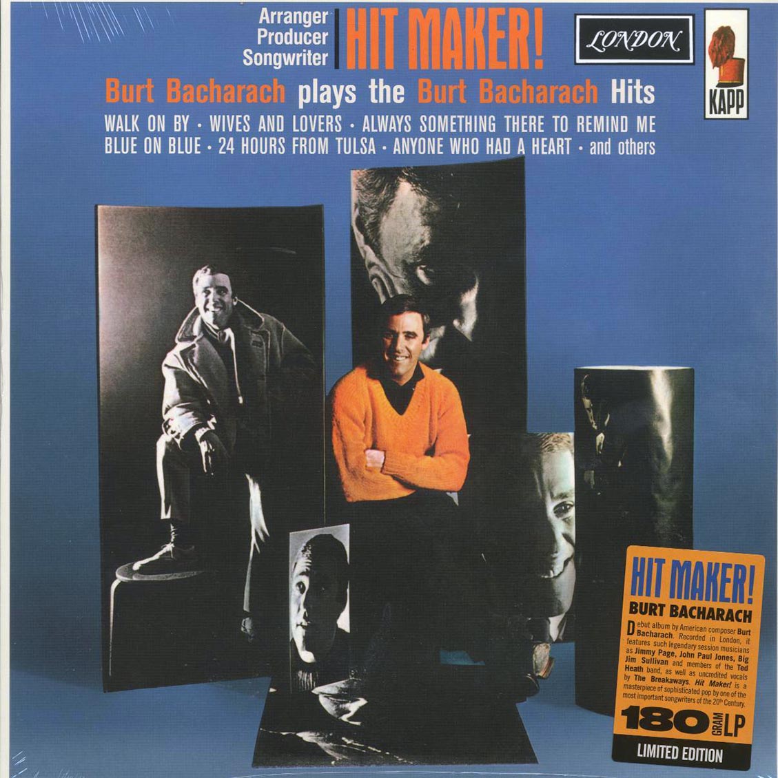 Burt Bacharach - Hit Maker! (ltd. ed.) (180g) [New Vinyl Record LP]