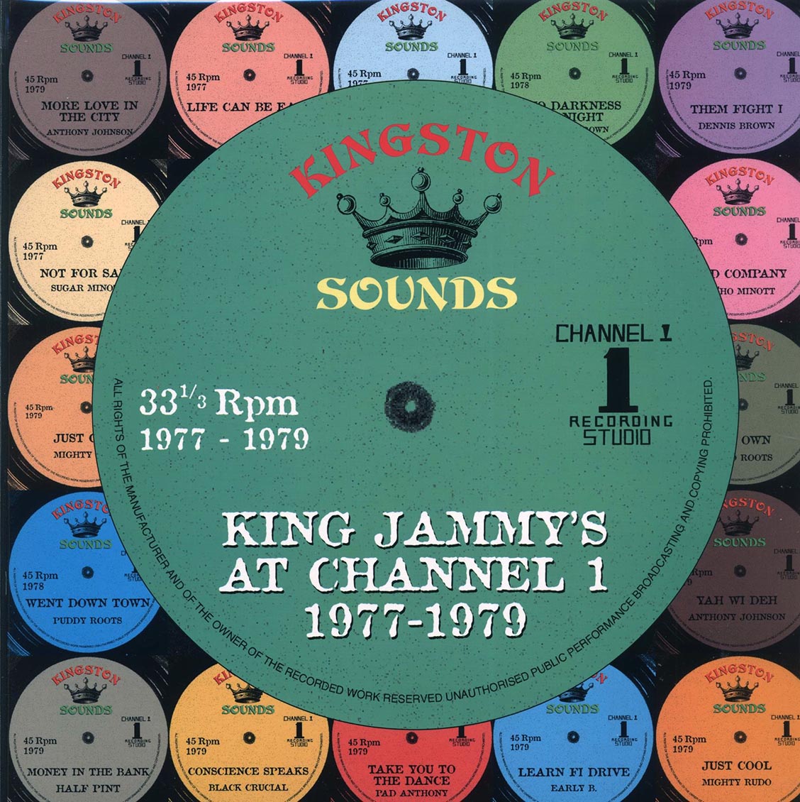 Jr. Reid, Half Pint, Wayne Smith, Pad Anthony, Etc. - King Jammy At Channel One (180g) [New Vinyl Record LP]