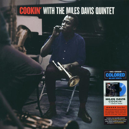 Miles Davis Quintet - Cookin' With The Miles Davis Quintet (+bonus track) (ltd. ed.) (180g) (blue vinyl) [New Vinyl Record LP]