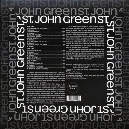 St. John Green - St. John Green [New Vinyl Record LP]