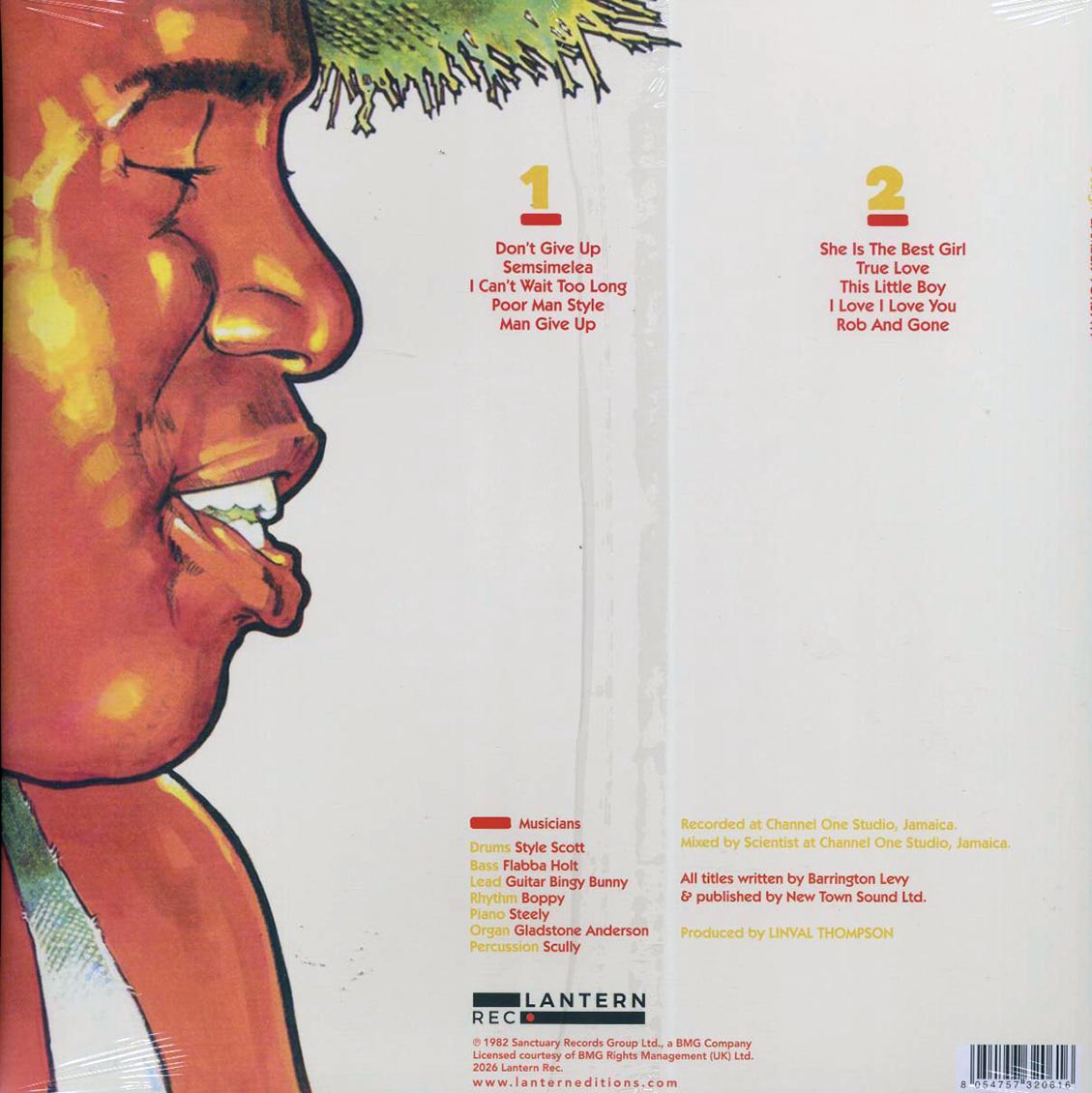 Barrington Levy - Poor Man Style [New Vinyl Record LP]