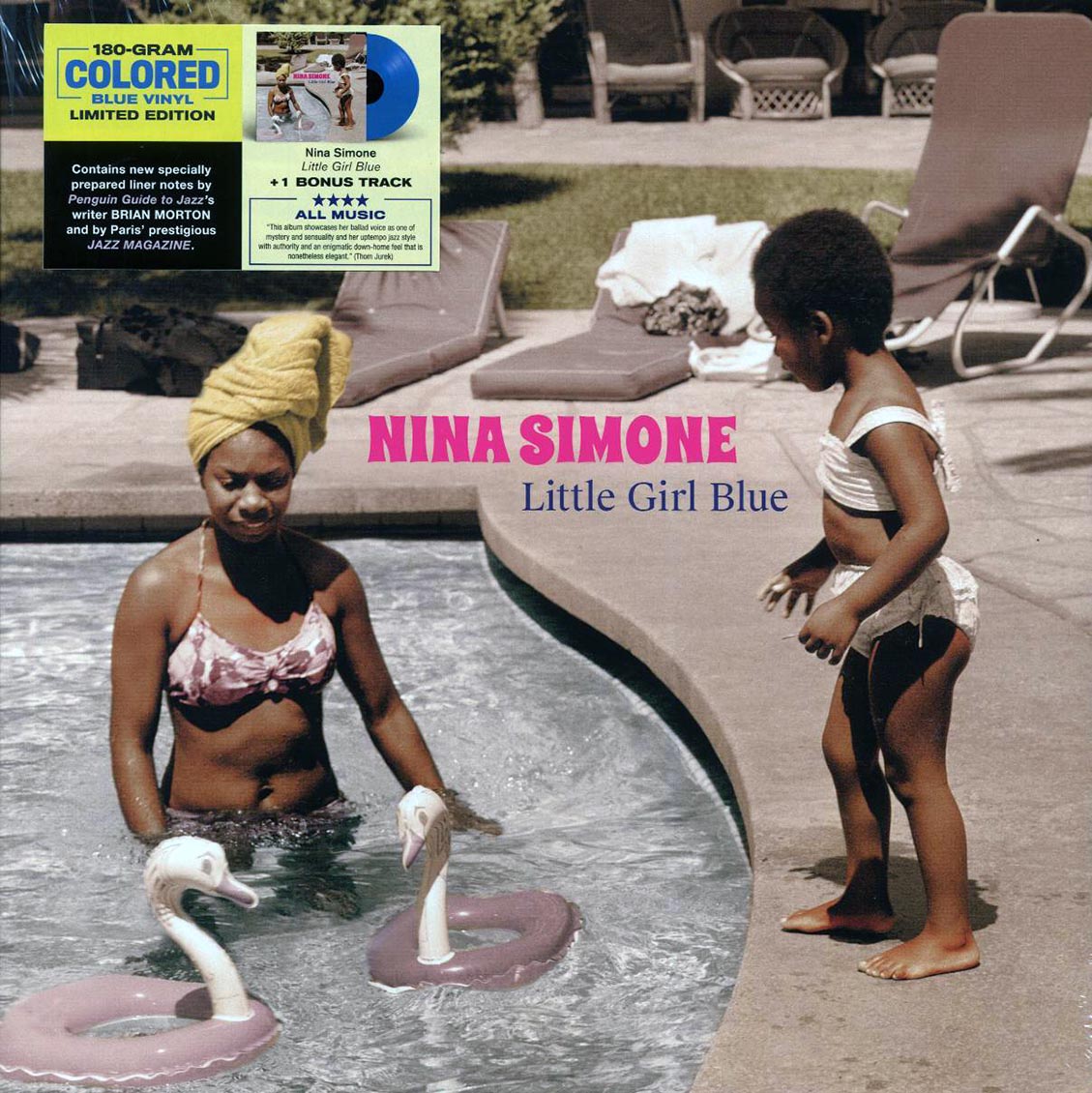 Nina Simone - Little Girl Blue (+bonus track) (ltd. ed.) (180g) (blue vinyl) [New Vinyl Record LP]