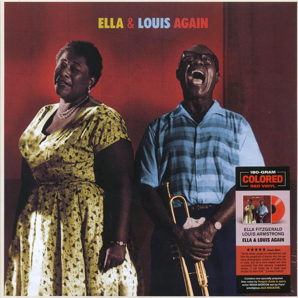Ella Fitzgerald, Louis Armstrong - Ella & Louis Again (ltd. ed.) (180g) (red vinyl) [New Vinyl Record LP]