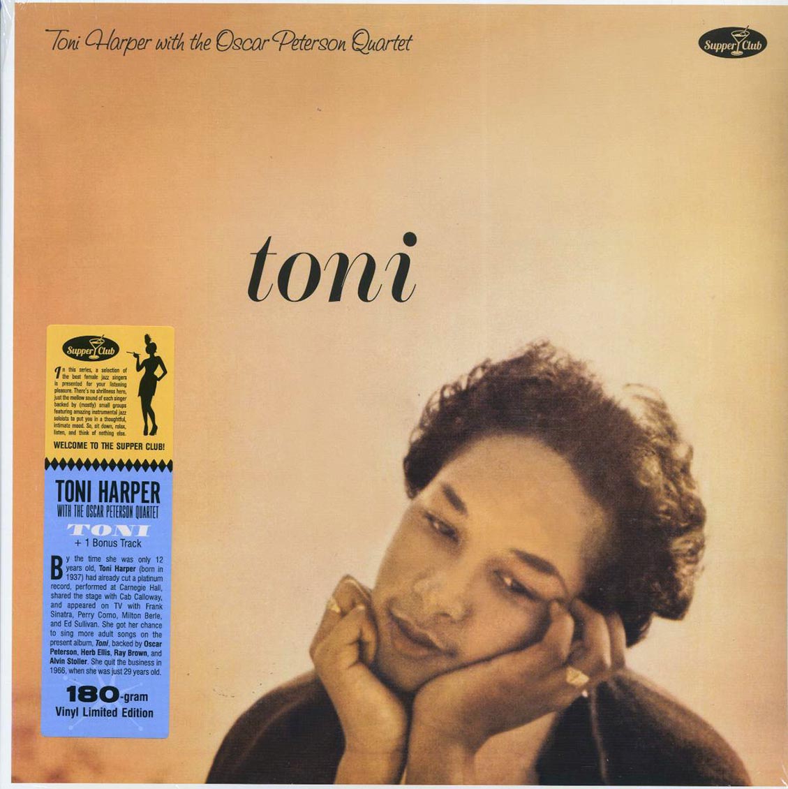 Toni Harper, Oscar Peterson Quartet - Toni (+bonus track) (ltd. ed.) (180g) [New Vinyl Record LP]
