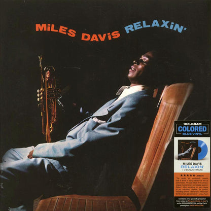 Miles Davis - Relaxin' (+2 bonus tracks) (ltd. ed.) (180g) (blue vinyl) [New Vinyl Record LP]