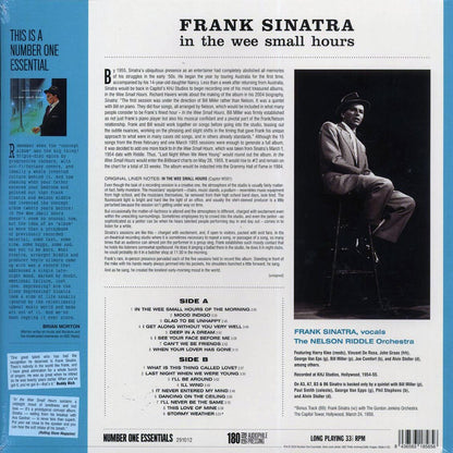Frank Sinatra - In the Wee Small Hours (+bonus track) (ltd. ed.) (180g) [New Vinyl Record LP]
