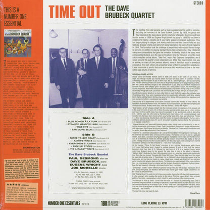 Dave Brubeck Quartet - Time Out (+2 bonus tracks) (ltd. ed.) (180g) [New Vinyl Record LP]