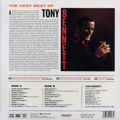 Tony Bennett - The Very Best Of Tony Bennett (20 tracks) (ltd. ed.) (180g) [New Vinyl Record LP]
