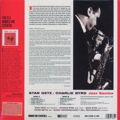 Stan Getz, Charlie Byrd - Jazz Samba (+2 bonus tracks) (ltd. ed.) (180g) [B] [New Vinyl Record LP]