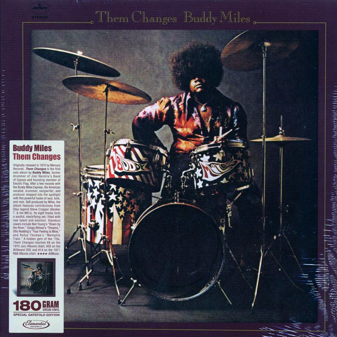 Buddy Miles - Them Changes (ltd. ed.) (180g) [New Vinyl Record LP]