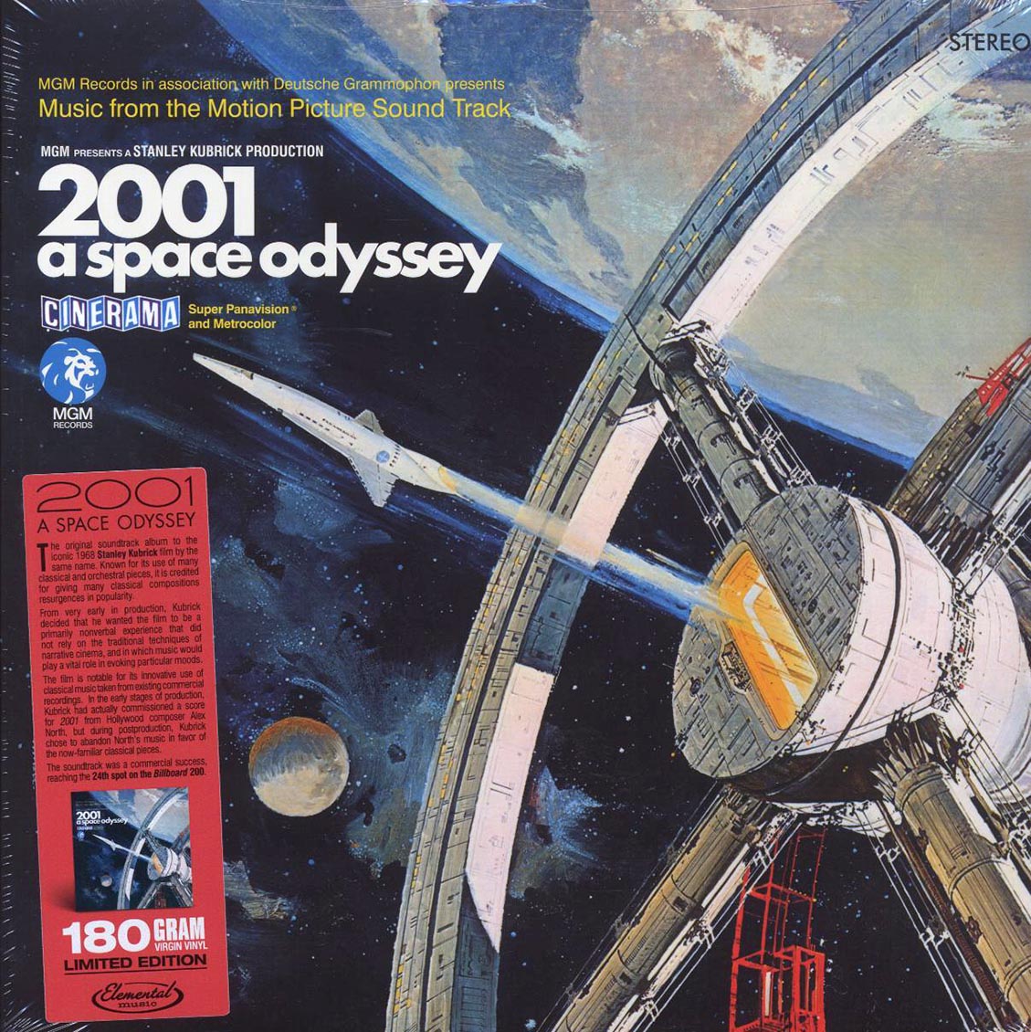 Richard Strauss, Gyorgy Ligeti, Johann Strauss, Etc. - 2001 A Space Odyssey: Music From The Motion Picture Sound Track (ltd. ed.) (180g) [New Vinyl Record LP]
