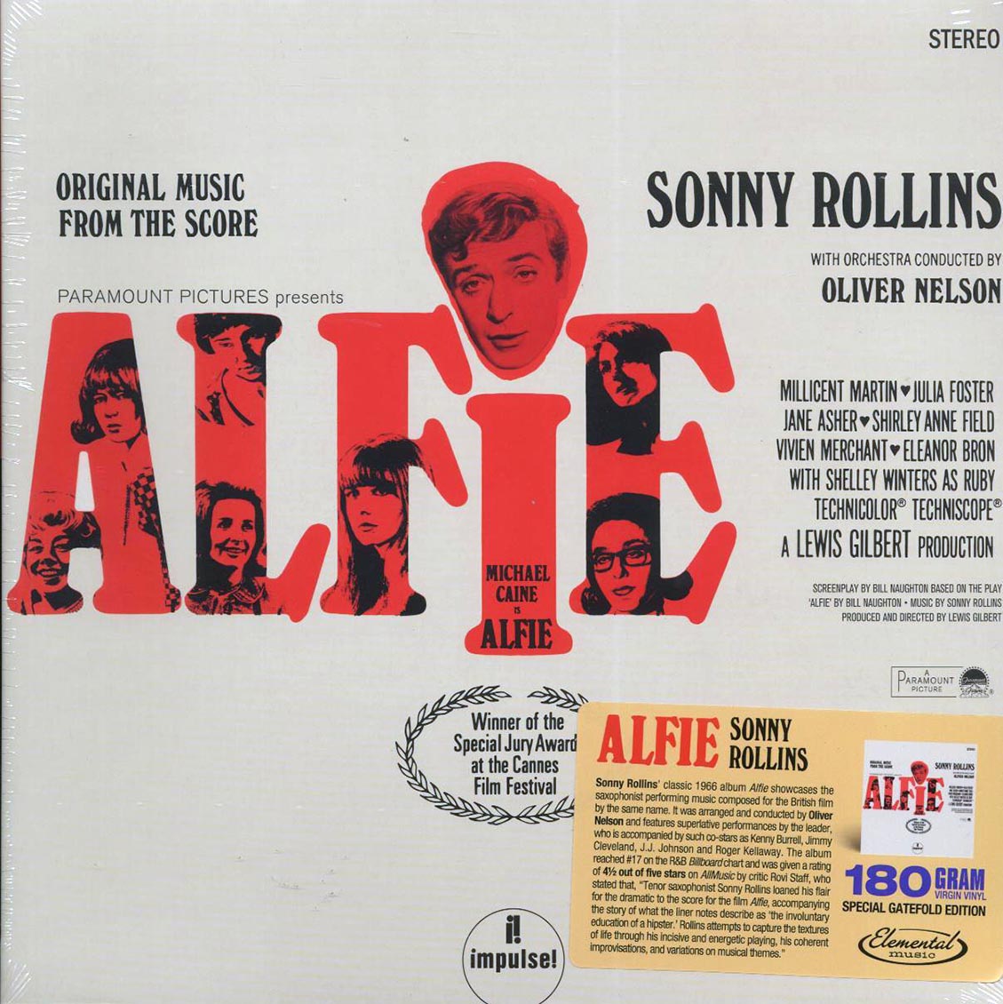 Sonny Rollins - Original Music From The Score "Alfie" (ltd. ed.) (180g) [New Vinyl Record LP]
