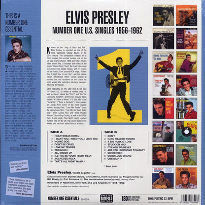 Elvis Presley - Number One US Singles 1956-62 (+2 bonus tracks) (ltd. ed.) (180g) [New Vinyl Record LP]