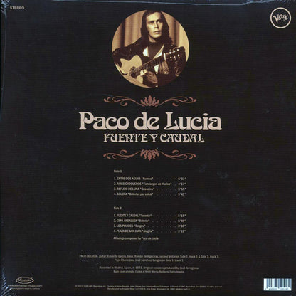 Paco De Lucia - Fuente Y Caudal (ltd. ed.) (180g) [New Vinyl Record LP]