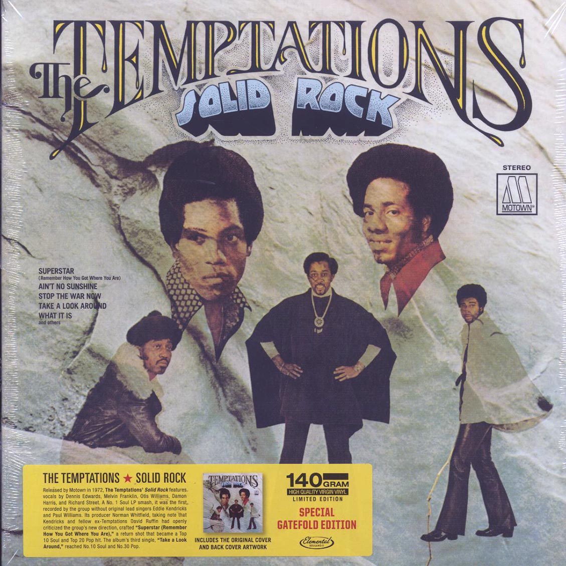 The Temptations - Solid Rock (ltd. ed.) [New Vinyl Record LP]