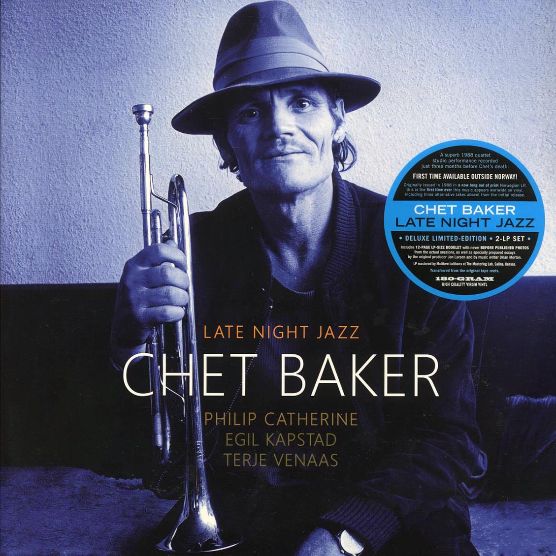 Chet Baker - Late Night Jazz (ltd. ed.) (2xLP) (180g) [New Vinyl Record LP]