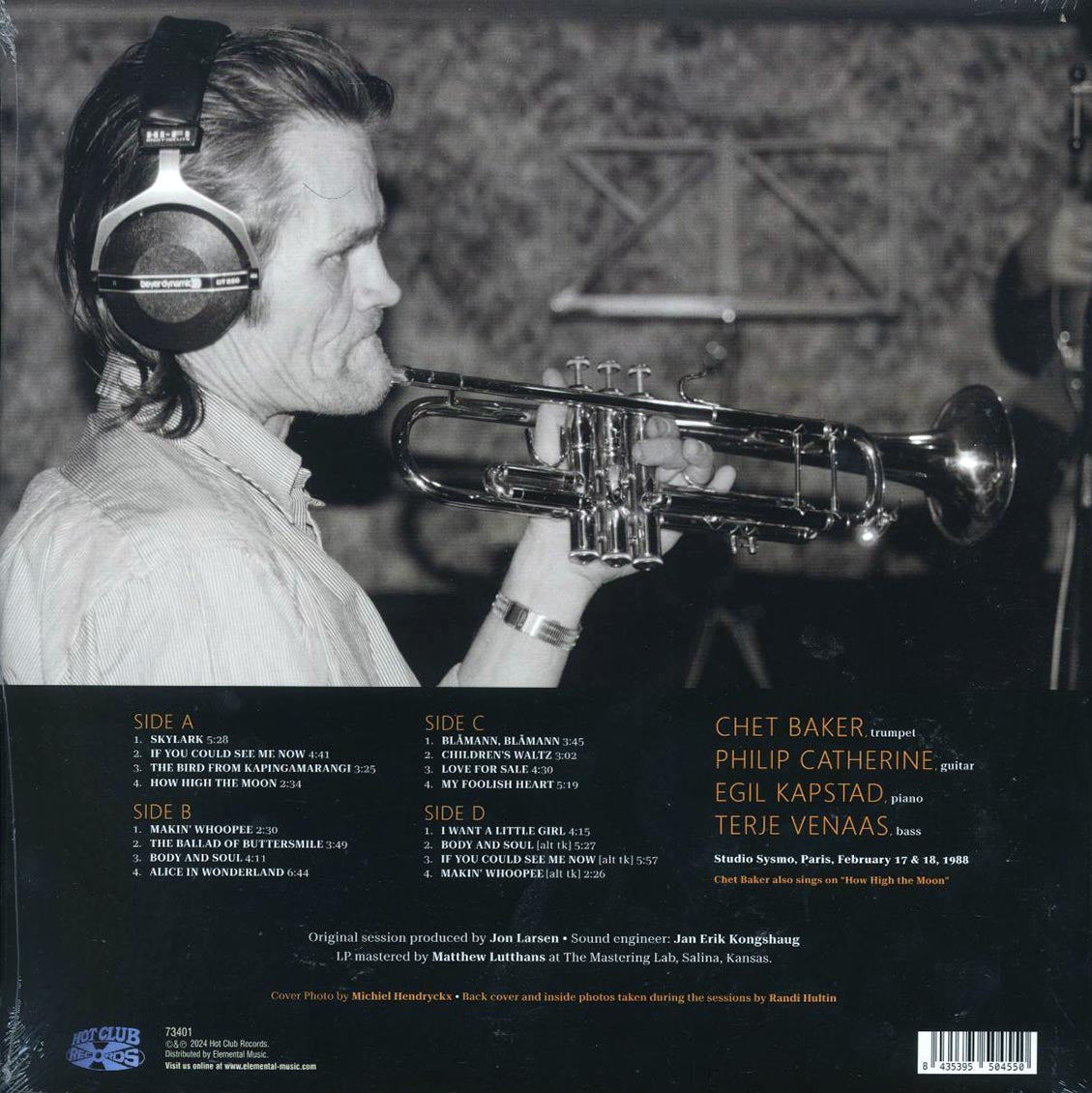 Chet Baker - Late Night Jazz (ltd. ed.) (2xLP) (180g) [New Vinyl Record LP]