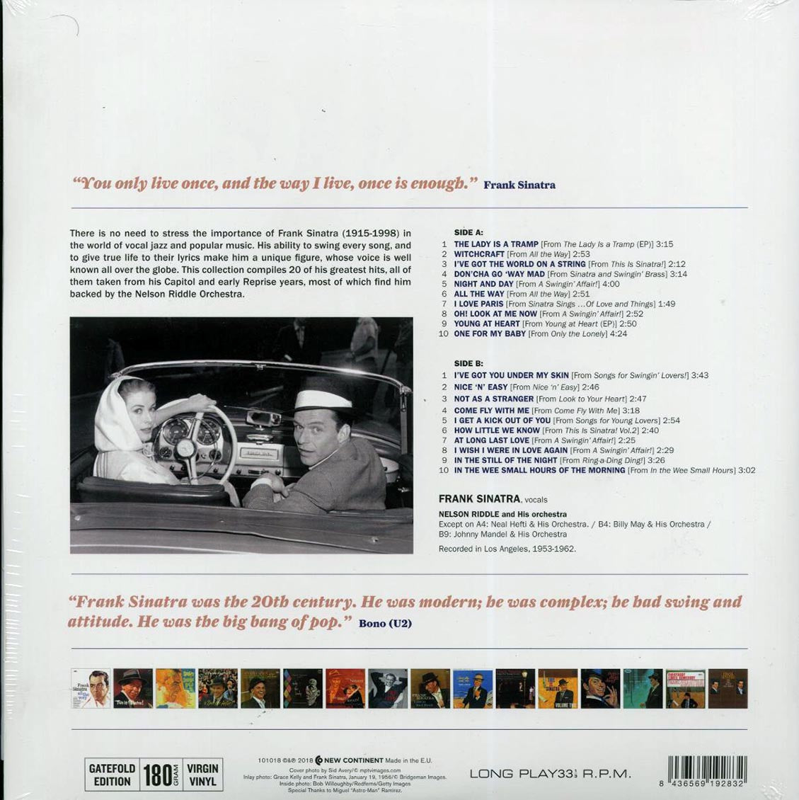 Frank Sinatra - The Hits (20 tracks) (ltd. ed.) (180g) [New Vinyl Record LP]