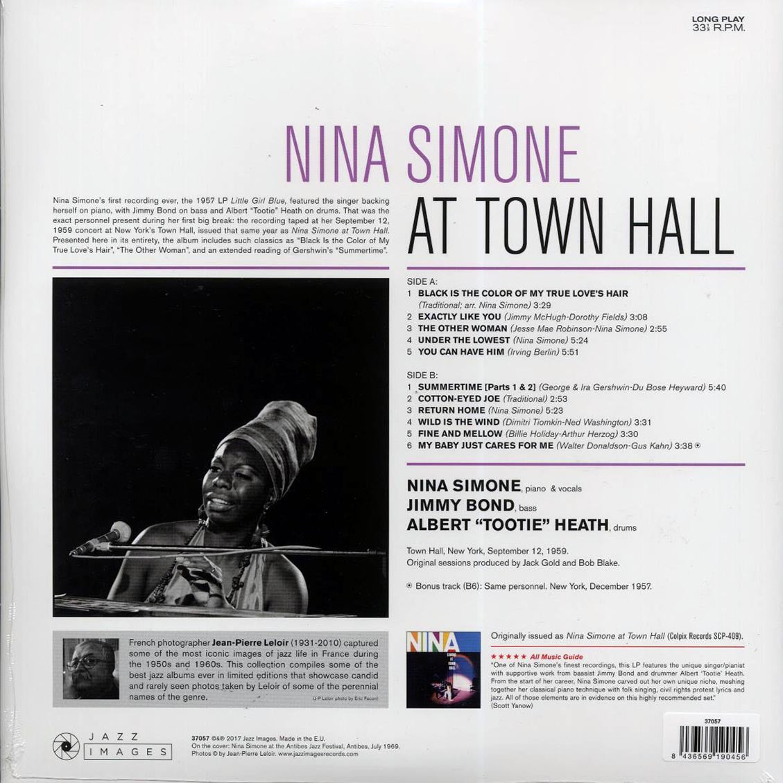 Nina Simone - At Town Hall (+bonus track) (ltd. ed.) (180g) [New Vinyl Record LP]