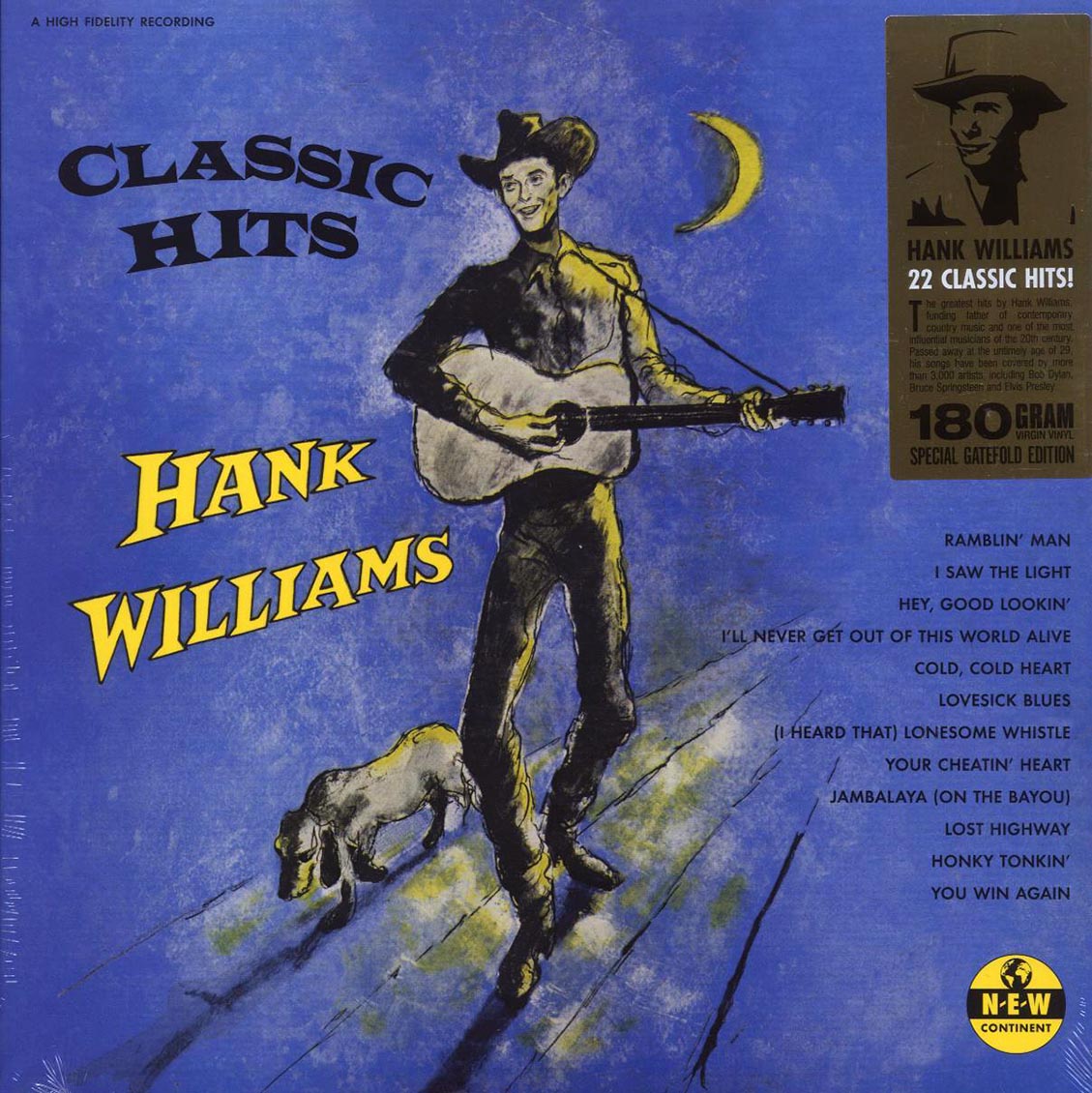 Hank Williams - Classic Hits (22 tracks) (ltd. ed.) (180g) [New Vinyl Record LP]