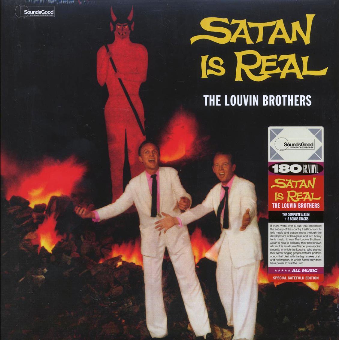 The Louvin Brothers - Satan Is Real (+6 bonus tracks) (ltd. ed.) (180g) [New Vinyl Record LP]