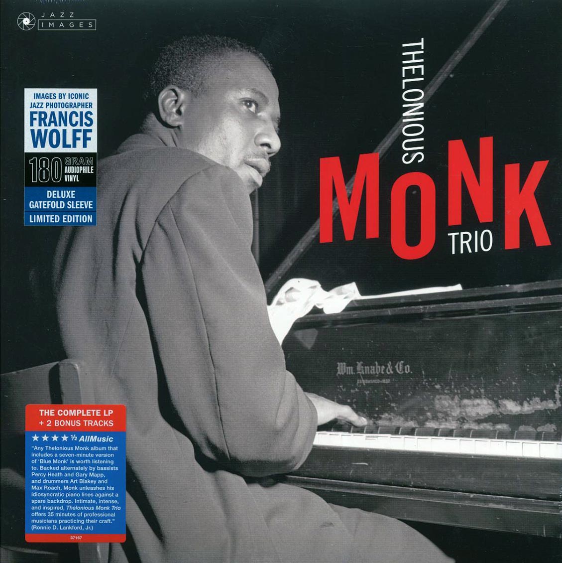 Thelonious Monk Trio - Thelonious Monk Trio (+2 bonus tracks) (ltd. ed.) (180g) [New Vinyl Record LP]
