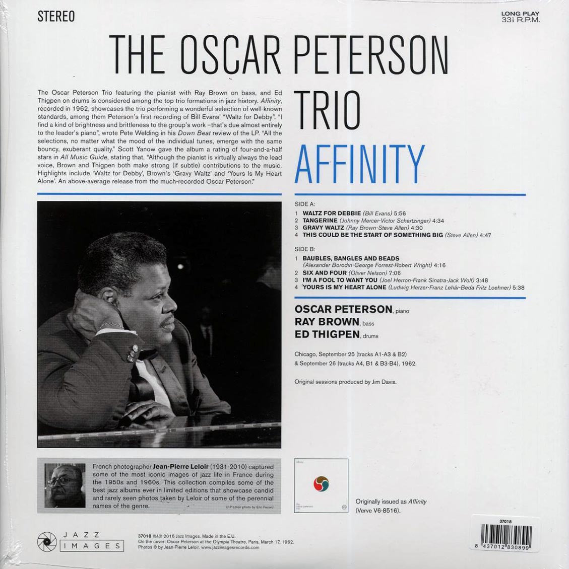 Oscar Peterson Trio - Affinity (ltd. ed.) (180g) [New Vinyl Record LP]