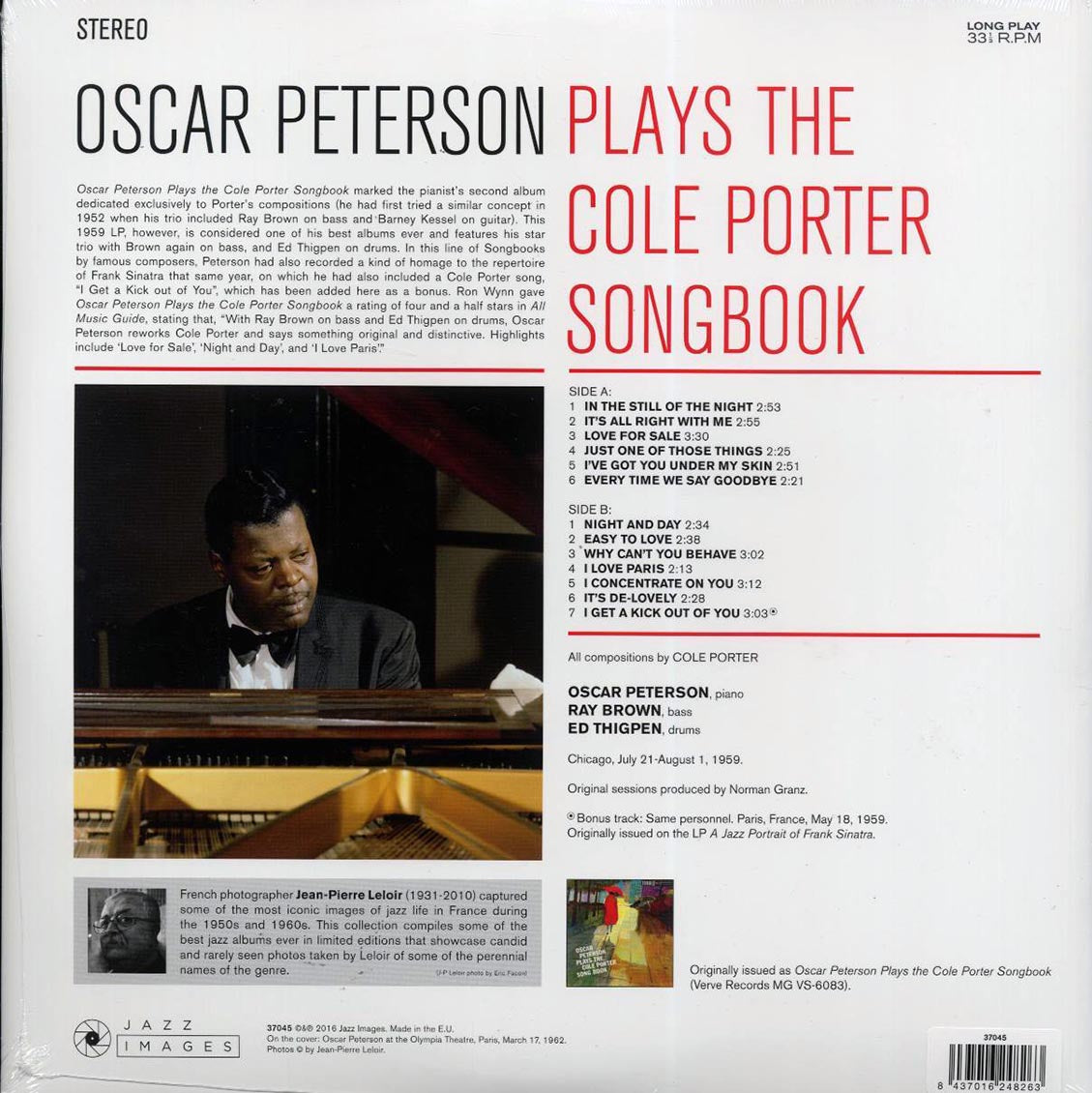 Oscar Peterson - Oscar Peterson Plays The Cole Porter Songbook (+bonus track) (ltd. ed.) (180g) [New Vinyl Record LP]