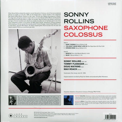 Sonny Rollins - Saxophone Colossus (ltd. ed.) (180g) [B] [New Vinyl Record LP]