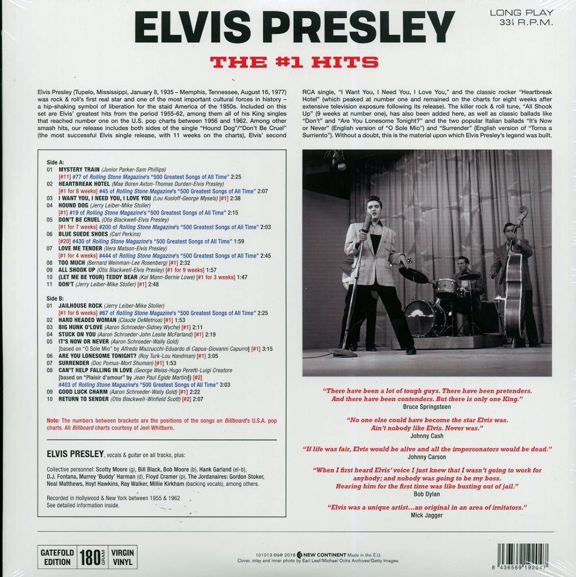 Elvis Presley - The #1 Hits (21 tracks) (ltd. ed.) (180g) [New Vinyl Record LP]