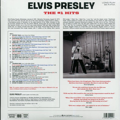 Elvis Presley - The #1 Hits (21 tracks) (ltd. ed.) (180g) [New Vinyl Record LP]