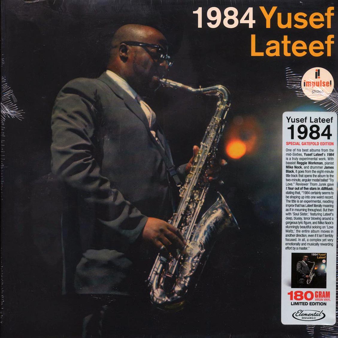 Yusef Lateef - 1984 (ltd. ed.) (180g) [New Vinyl Record LP]