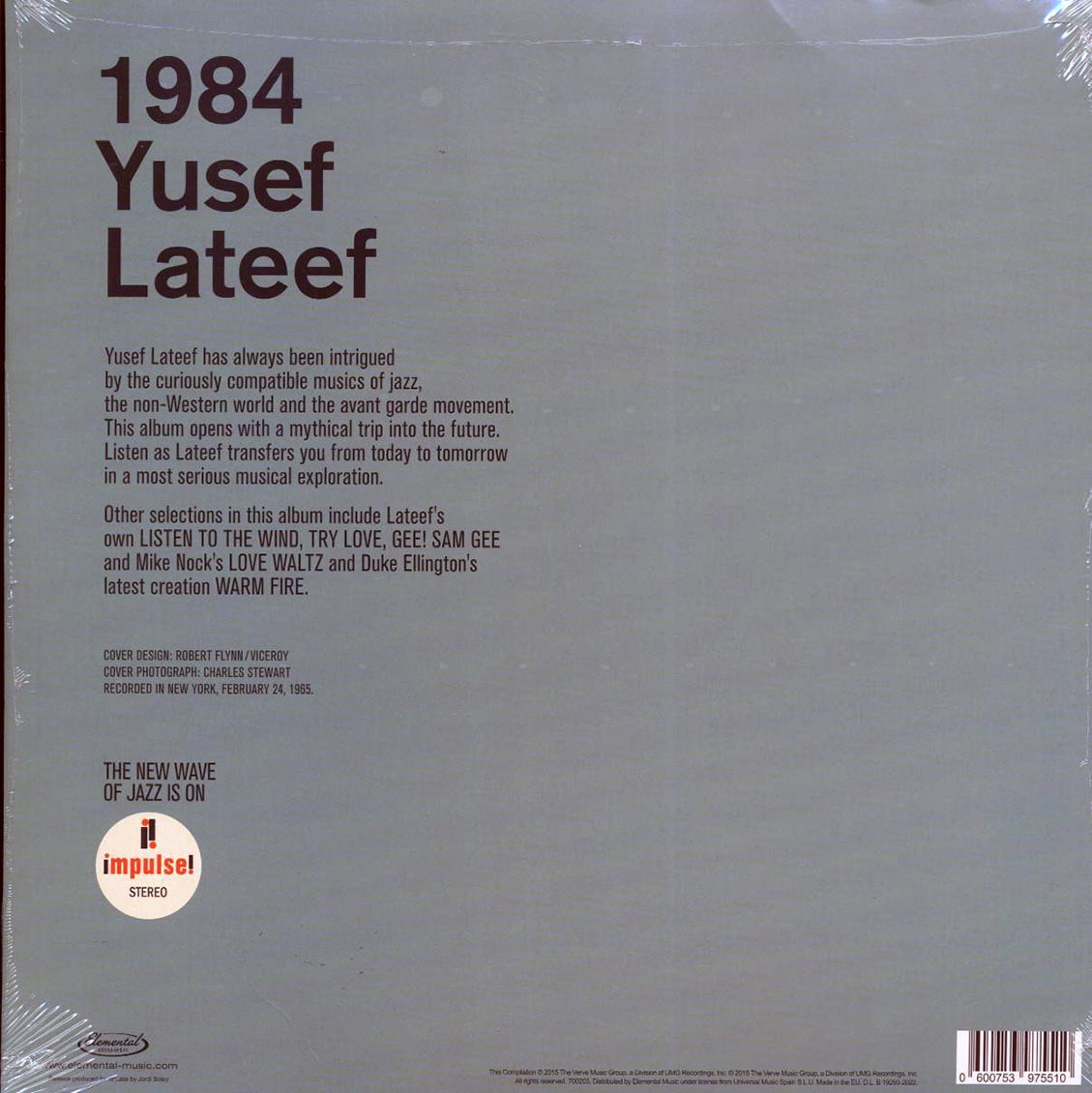 Yusef Lateef - 1984 (ltd. ed.) (180g) [New Vinyl Record LP]