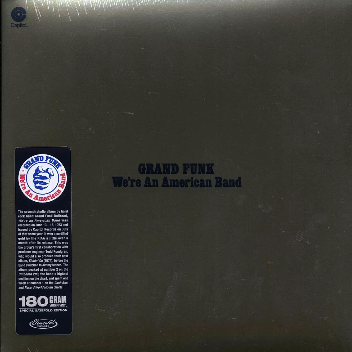 Grand Funk - We're An American Band (ltd. ed.) (180g) [New Vinyl Record LP]