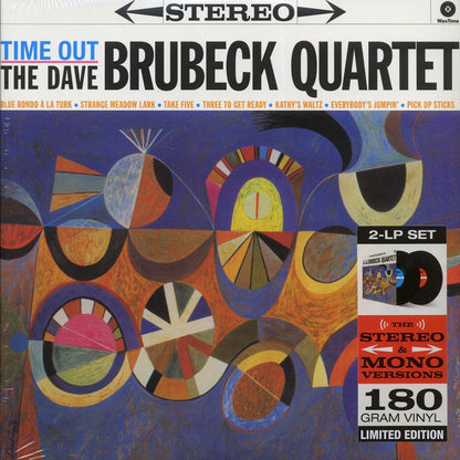 Dave Brubeck Quartet - Time Out: Stereo & Mono Versions (+2 bonus tracks) (ltd. ed.) (2xLP) (180g) [New Vinyl Record LP]