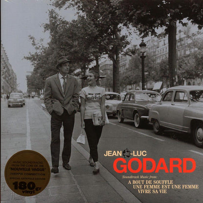 Jean-Luc Godard - Soundtrack Music From: A Bout De Souffle, Une Femme Est Une Femme, Vivre Sa Vie (+4 bonus tracks) (ltd. ed.) (180g) [New Vinyl Record LP]
