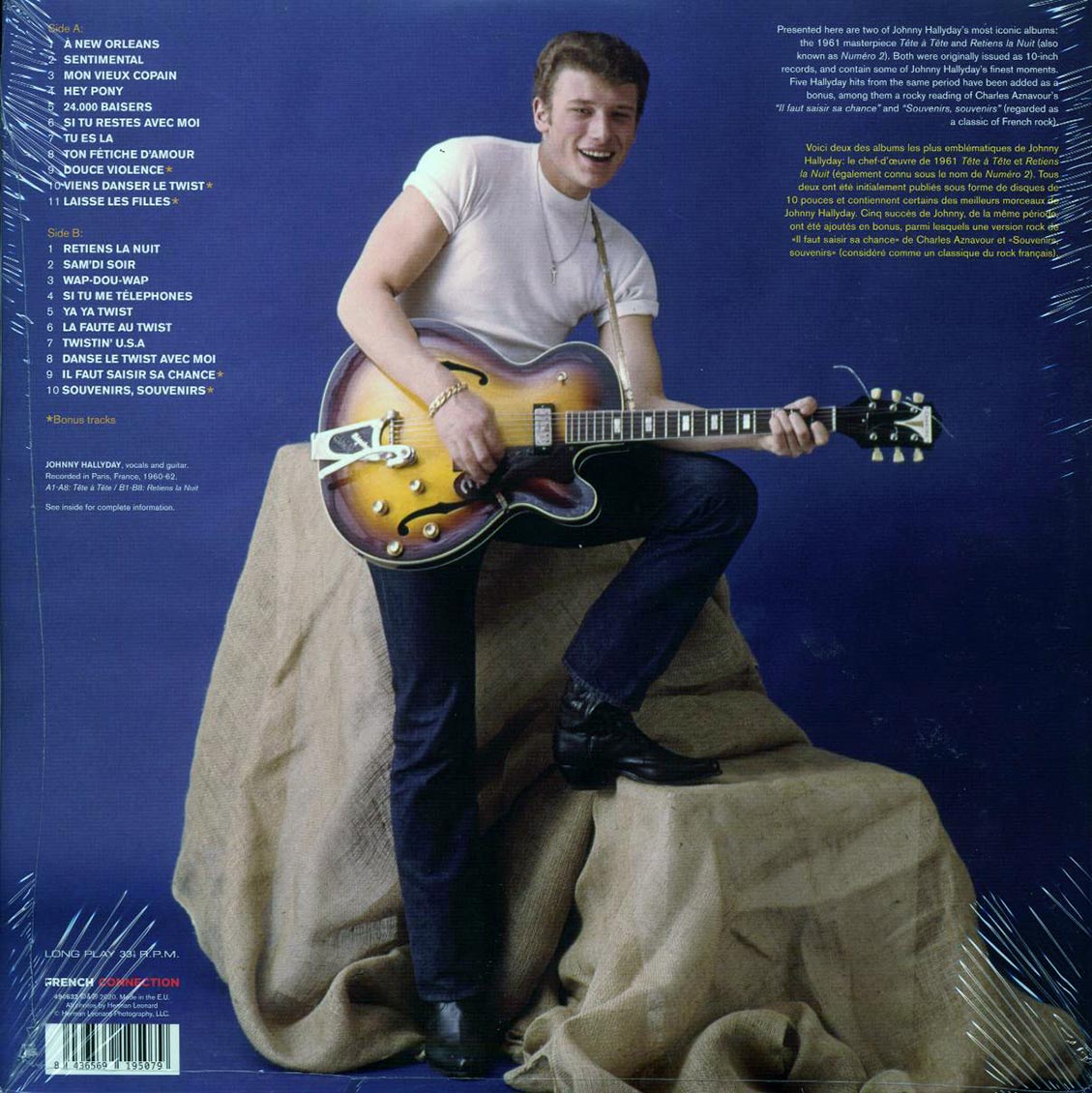 Johnny Hallyday - Tete A Tete Plus Retiens la Nuit (21 tracks) (ltd. ed.) (180g) [New Vinyl Record LP]