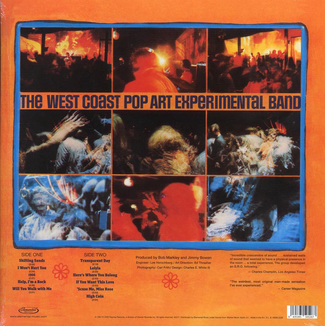 The West Coast Pop Art Experimental Band - Part One (ltd. ed.) (180g) [New Vinyl Record LP]