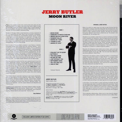 Jerry Butler - Moon River (+3 bonus tracks) (ltd. ed.) (180g) [New Vinyl Record LP]