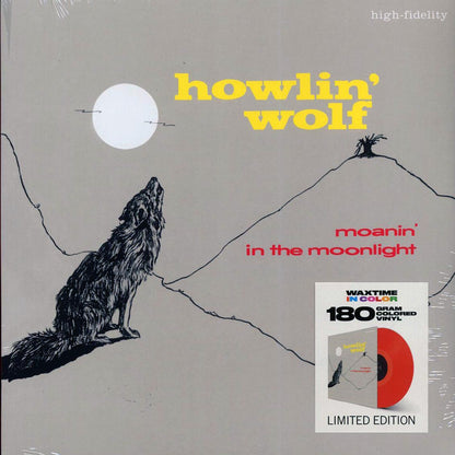Howlin' Wolf - Moanin' In The Moonlight (+4 bonus tracks) (ltd. ed.) (180g) (red vinyl) [New Vinyl Record LP]