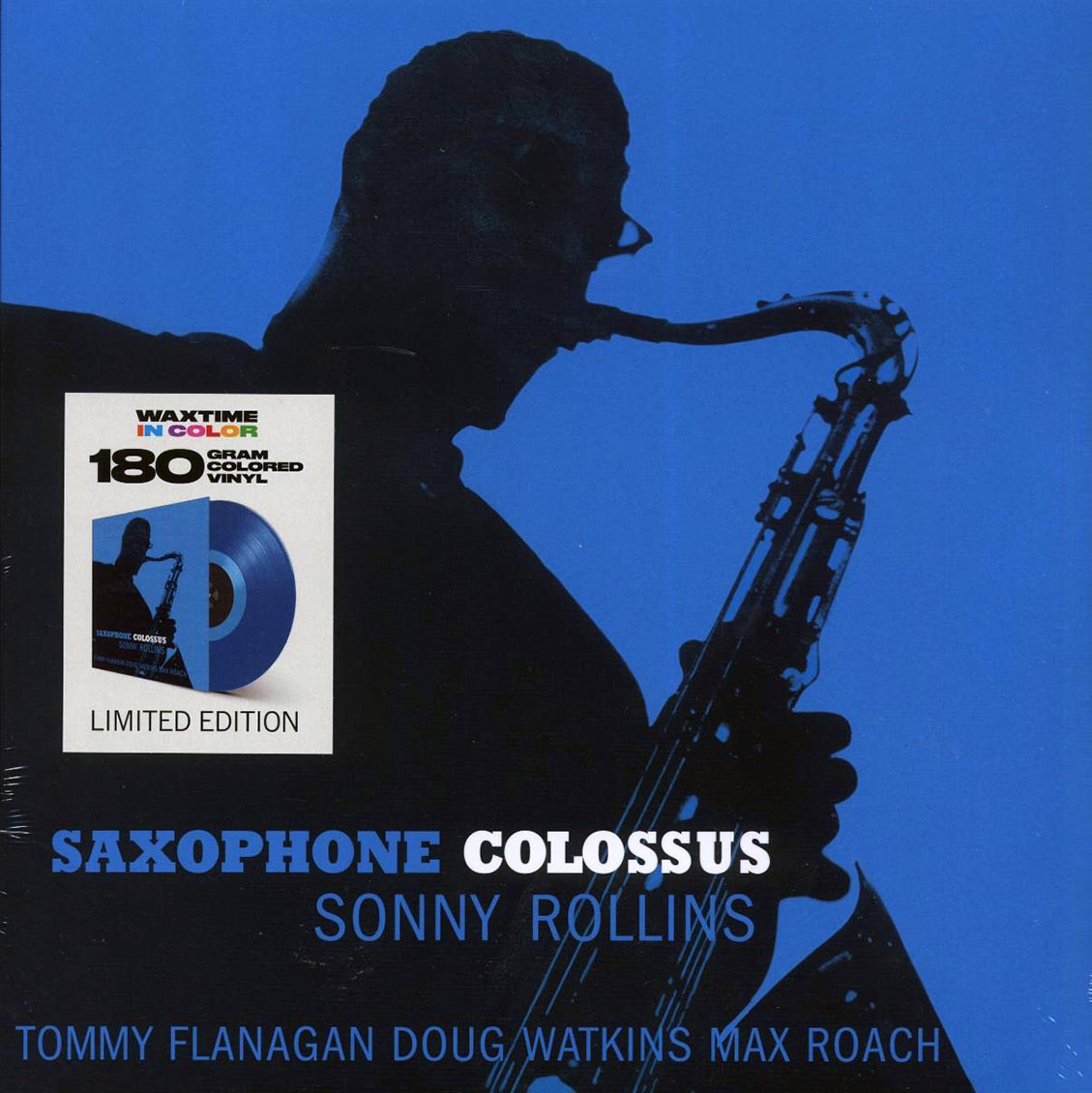 Sonny Rollins - Saxophone Colossus (ltd. ed.) (180g) (blue vinyl) [New Vinyl Record LP]