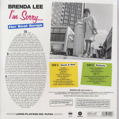 Brenda Lee - I’m Sorry: Her Best Songs (21 tracks) (ltd. ed.) (180g) [New Vinyl Record LP]