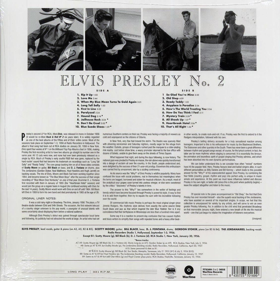 Elvis Presley - Elvis Presley No. 2 (20 tracks) (+8 bonus tracks) (ltd. ed.) (180g) [New Vinyl Record LP]