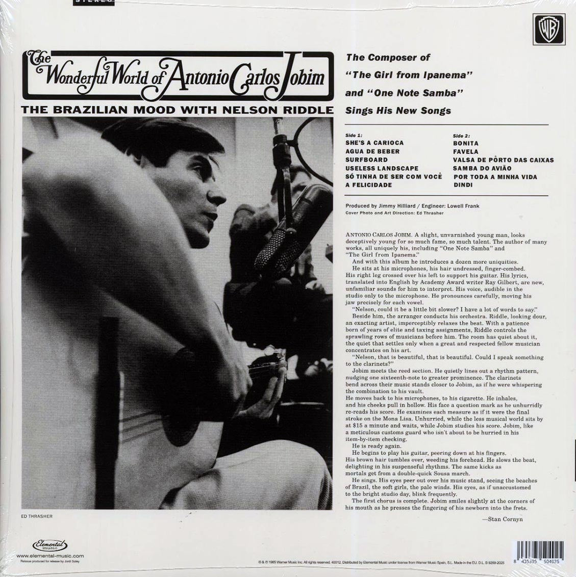 Antonio Carlos Jobim - The Wonderful World Of Antonio Carlos Jobim (ltd. ed.) (180g) [New Vinyl Record LP]