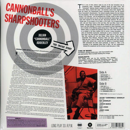 Cannonball Adderley - Cannonball's Sharpshooters (+bonus track) (ltd. ed.) (180g) [New Vinyl Record LP]